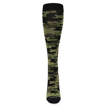 Women's Camo Nylon 15-20mmhg Graduated Compression Socks