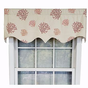 Luxurious Modern Design Classic Deep-sea Victory Swag 3-scoop Window Valance