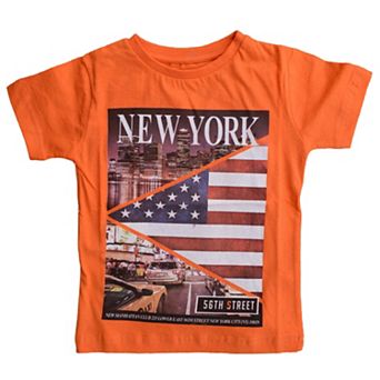 Children's Casual Wear Colorful Summer T-shirts In Cotton