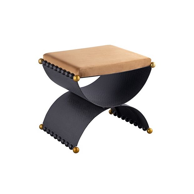 その他 ESTELLE Elk Home Layla Accent Stool