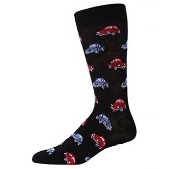Men's Beetle Love Bug Novelty Crew Sock