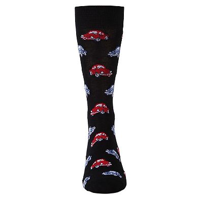 Men's Beetle Love Bug Novelty Crew Sock