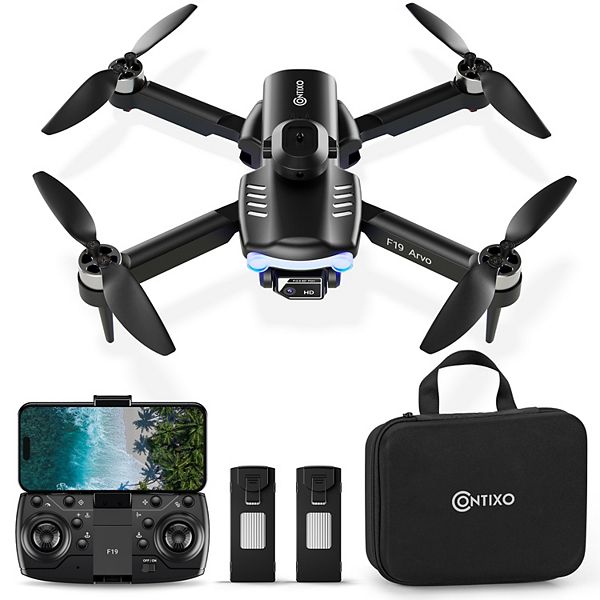 Contixo F19 Drone with 1080P Camera, Obstacle Avoidance, Follow Me