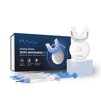Mysmile Teeth Whitening Kit With Led Light, 10 Min Non-sensitive Fast Teeth Whitener