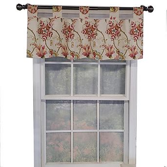 Ophelia Tab Style Premium Quality Modern Valance Set 4" Tab