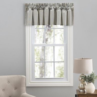 Springfield Stripe 3" Rod Pocket Tailored Valance For Windows