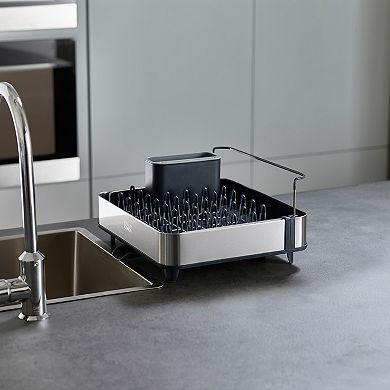 Joseph Joseph Extend™ Dismantlable Steel Expandable Dish Rack with Draining Spout