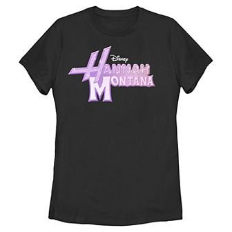 Disney's Hannah Montana Juniors' Glam Logo Graphic Tee