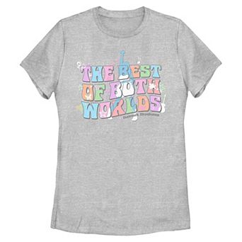 Disney's Hannah Montana Juniors' The Best Of Both Worlds Poster Graphic Tee