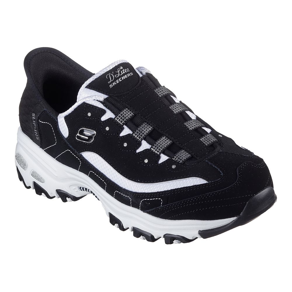 SKECHERS Slip-Ins D'Lites ディライト　24.5 Skechers Hands Free Slip-ins® D'Lites Timeless Look Women's Sneakers