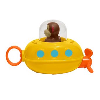Skip Hop Zoo Pull & Go Submarine Monkey Baby Bath Toy