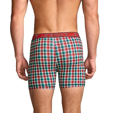 Men's Jockey® Active Microfiber 5" Holiday Novelty Boxer Brief