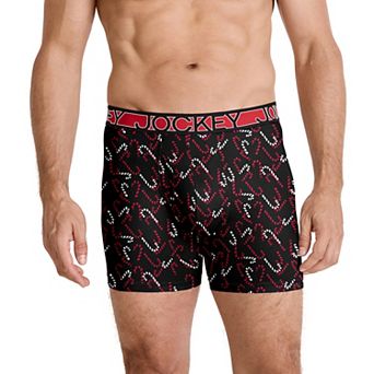 Men's Jockey® Active Microfiber 5" Holiday Novelty Boxer Brief