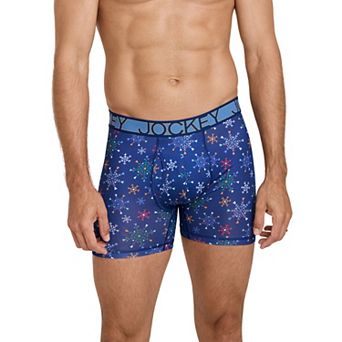 Men's Jockey® Active Microfiber 5" Holiday Novelty Boxer Brief