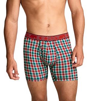 Men's Jockey® Active Microfiber 5" Holiday Novelty Boxer Brief