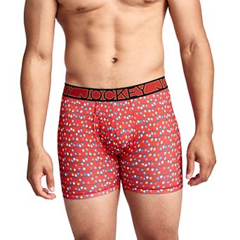 Men's Jockey® Active Microfiber 5" Holiday Novelty Boxer Brief
