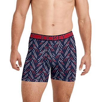 Men's Jockey® Active Microfiber 5" Holiday Novelty Boxer Brief