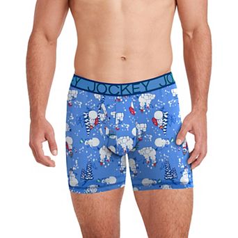 Men's Jockey® Active Microfiber 5" Holiday Novelty Boxer Brief