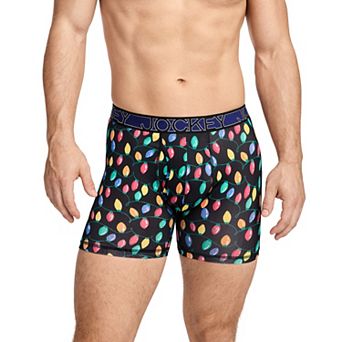 Men's Jockey® Active Microfiber 5" Holiday Novelty Boxer Brief
