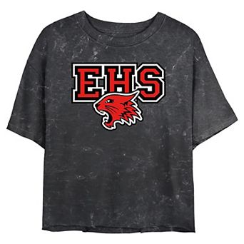 Disney's High School Musical East High Logo Juniors' Cropped Graphic Tee