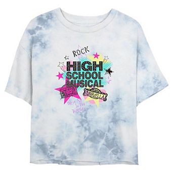 Disney's High School Musical Doodle Juniors' Cropped Graphic Tee