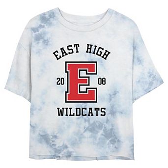 Disney's High School Musical East High Wildcats Juniors' Cropped Graphic Tee