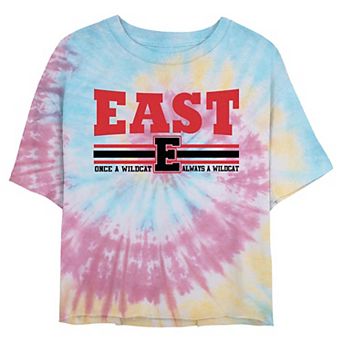 Disney's High School Musical East Wildcats Juniors' Cropped Graphic Tee