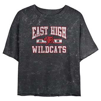 Disney's High School Musical East High Juniors' Cropped Graphic Tee