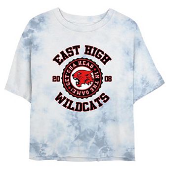 Disney's High School Musical East High Wildcats 2008 Juniors' Cropped Graphic Tee