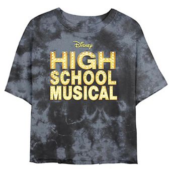 Disney's High School Musical Logo Juniors' Cropped Graphic Tee