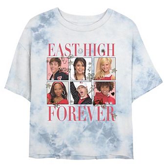 Disney's High School Musical East High Forever Juniors' Cropped Graphic Tee