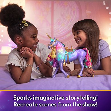 Spin Master Unicorn Academy Interactive Rainbow Light-up Wildstar Unicorn Toy