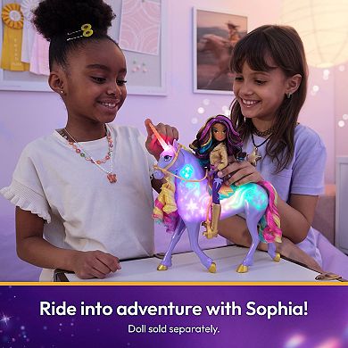 Spin Master Unicorn Academy Interactive Rainbow Light-up Wildstar Unicorn Toy