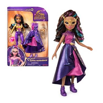 Spin Master Unicorn Academy Sophia Masquerade Ball 9.5” Doll with 9 Accessories