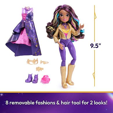 Spin Master Unicorn Academy Sophia Masquerade Ball 9.5” Doll with 9 Accessories