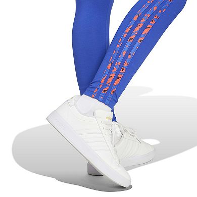 Women's adidas Essentials 3-Stripes Animal Print Leggings