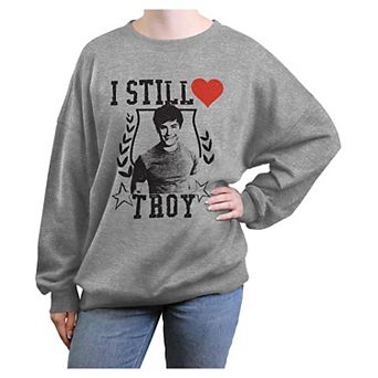 Disney's High School Musical I Still Love Troy Juniors' Oversized Graphic Pullover