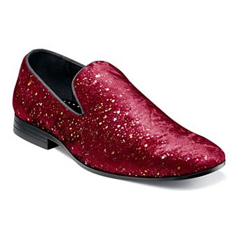 Stacy Adams Stellar Men's Plain Toe Glitter Slip On Shoes