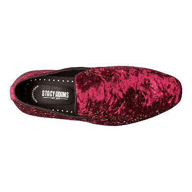 Stacy Adams Stellar Men's Plain Toe Glitter Slip On Shoes
