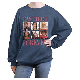 Disney's High School Musical East High Forever Juniors' Oversized Graphic Pullover