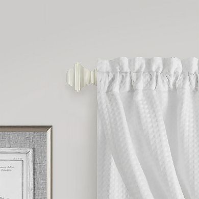 Exclusive Home Rockwell 1" Window Curtain Rod And Finial Set, 36