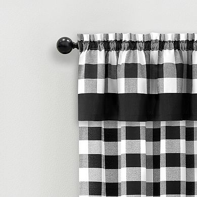 Achim Buono II Morgan Black Decorative Adjustable Curtain Rod & Finial Set