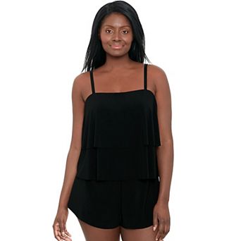 Women's Trimshaper Roxy Romper Swimsuit