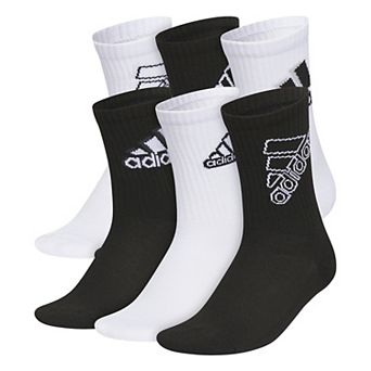 Boys adidas Cushioned Mixed 2.0 6-Pack Crew Socks