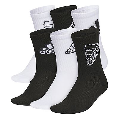 Boys adidas Cushioned Mixed 6-Pack Crew Socks