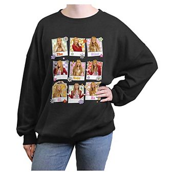 Disney's Hannah Montana The Other Side Of Me Juniors' Oversized Graphic Pullover