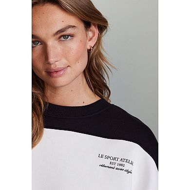 Women's NEXT Sporty Striped Crew
