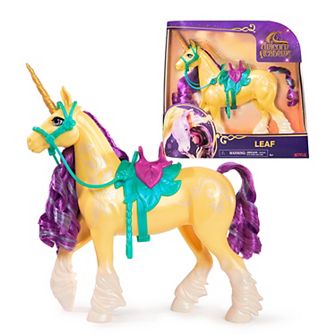 Cool Maker Unicorn Academy Leaf Unicorn with Head Movement and Riding Accessories