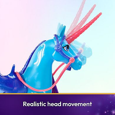 Unicorn Academy River Unicorn with Head Movement and Riding Accessories