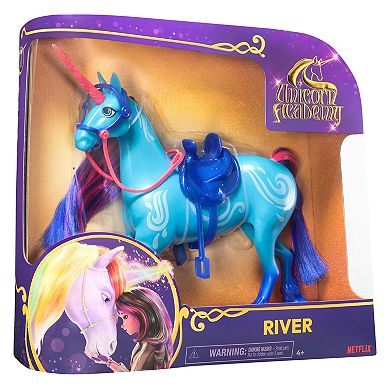 Unicorn Academy River Unicorn with Head Movement and Riding Accessories